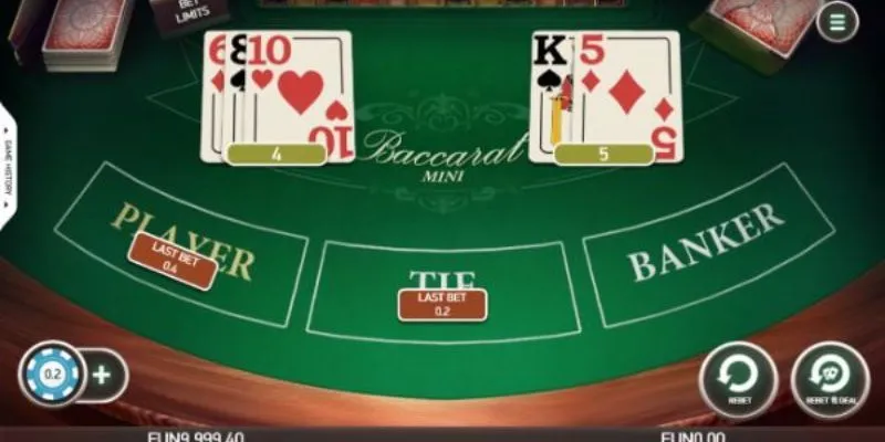 Mini Baccarat tại Hi88 - Cơ hội thắng lớn chỉ trong vài ván cược 2 Tổng quan về game Mini Baccarat