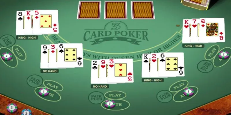 Three Card Poker - Trải nghiệm game bài cực hấp dẫn tại Hi88 4 Bí quyết cần biết để chinh phục game